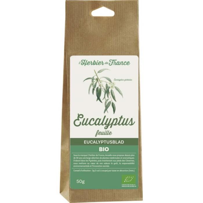 Eucalyptus feuilles sachet 50gr