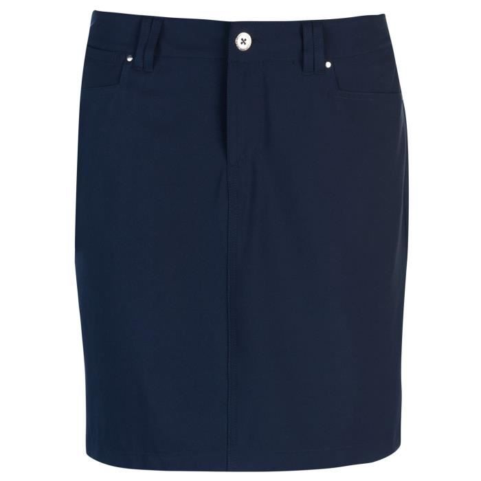 Slazenger Jupe Droite Longeur Genou Avec Short En Mesh Intégré Femmes