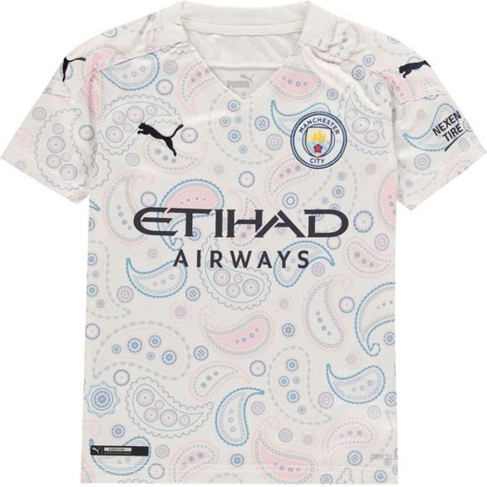Puma Manchester City Maillot De Football Troisième Équipe 2020 2021 Enfants