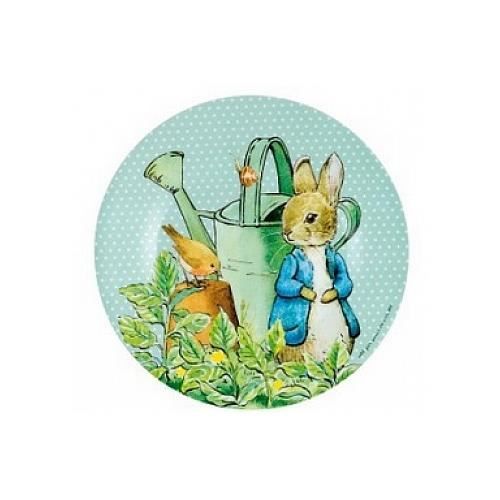Assiette Pierre Lapin Verte