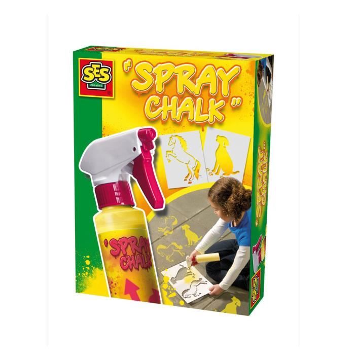 Craie en spray Spray Chalk 200 ml : Jaune