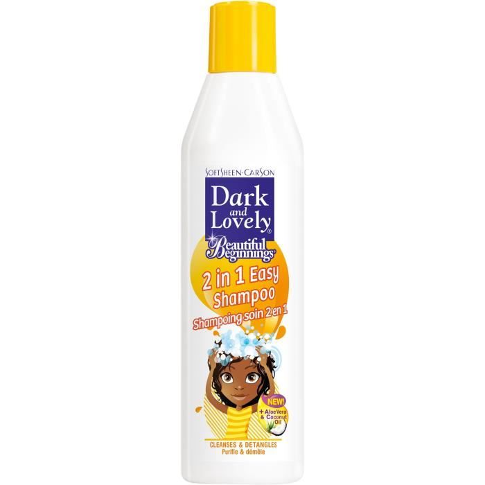 Dark & Lovely Beautiful Beginnings Shp Soin 2en1 Easy Peasy 250ml