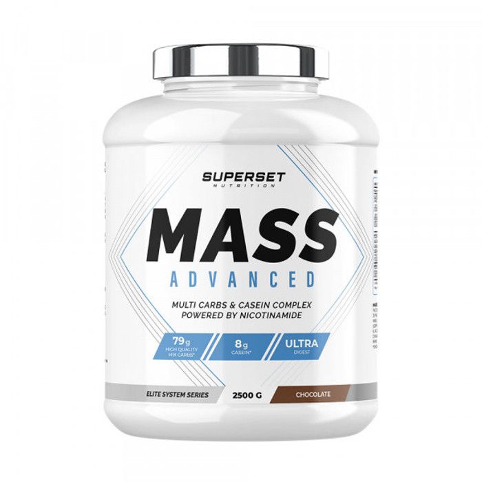 MASS ADVANCED (2,5kg) | Gainers | Chocolat | Superset Nutrition