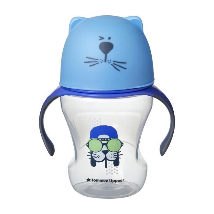TOMMEE TIPPEE Tasse de transition 230 ml déco bleu