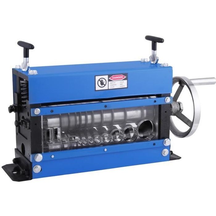 Machine à dénuder 1-40 mm - VEVOR - Câbles manivelle - Dénudeuse de fils manuelle