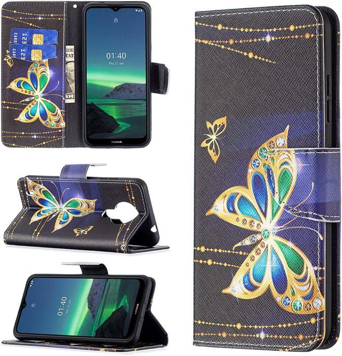 Housse Portefeuille Flip Cover Pour Nokia 1.3 - Motif Smile - Neuf