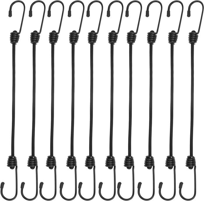 Lot De 10 Tendeurs De Corde Réglables En Aluminium – Pour Tente De Camping, Fixations Solides Par Vent Fort