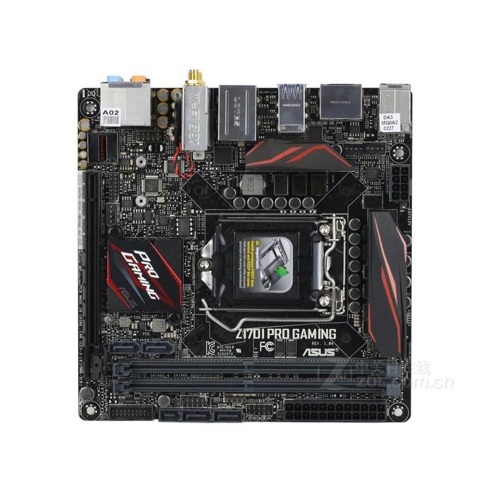 Carte mère ASUS Z170I PRO GAMING Intel Z170 LGA 1151 2xDDR4 32GB Mini-ITX - Asus