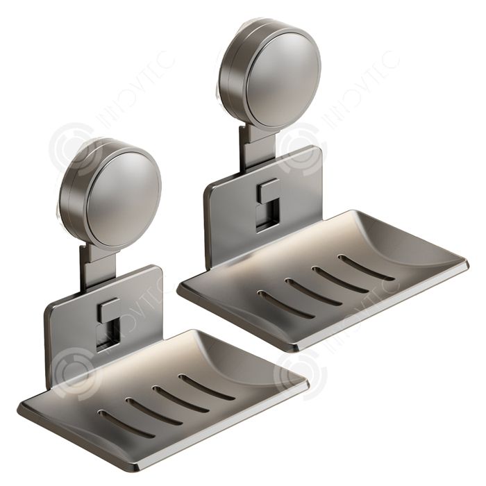 Porte-savon Magnétique à Ventouse - Sans Perçage, Pour Salle De Bain Et Cuisine !