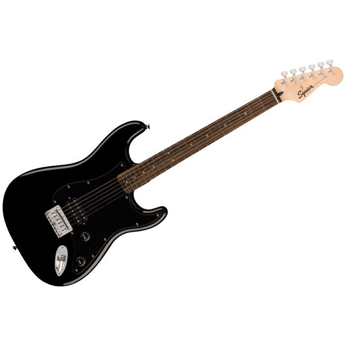 Squier by FENDER Sonic Stratocaster Black : La Guitare Électrique Polyvalente à Prix Abordable