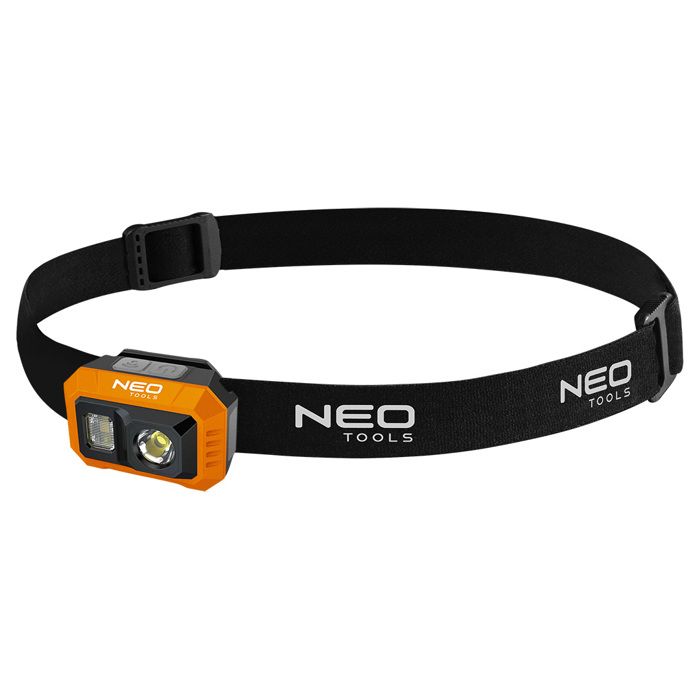 Lampe frontale - NEO TOOLS - Rechargeable 500 lm - USB - LED COB - Multisport