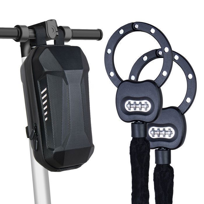 Antivol Trotinette Electrique 8mm Chaînes Antivols Velo Cadenas Trotinette avec