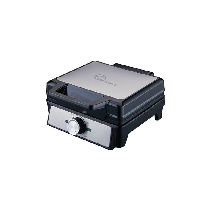 Gaufrier - LITTLE BALANCE - Power Gaufres 8816 - 1600W - Plaques antiadhésives - Sans PFAS