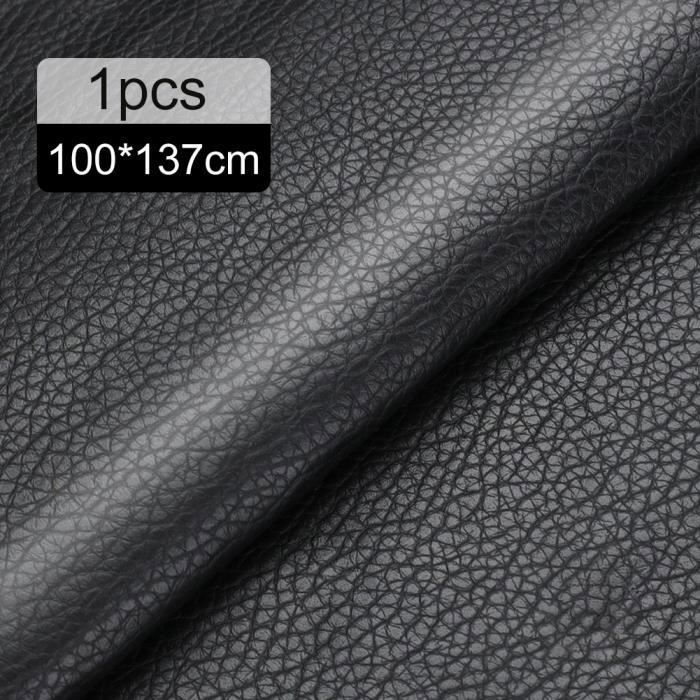 Cuir Autocollant100x137cm Kit Patch de Réparation en Cuir Auto-adhésifpour Sièges DautoCanapésSièges de DECO COUTURE