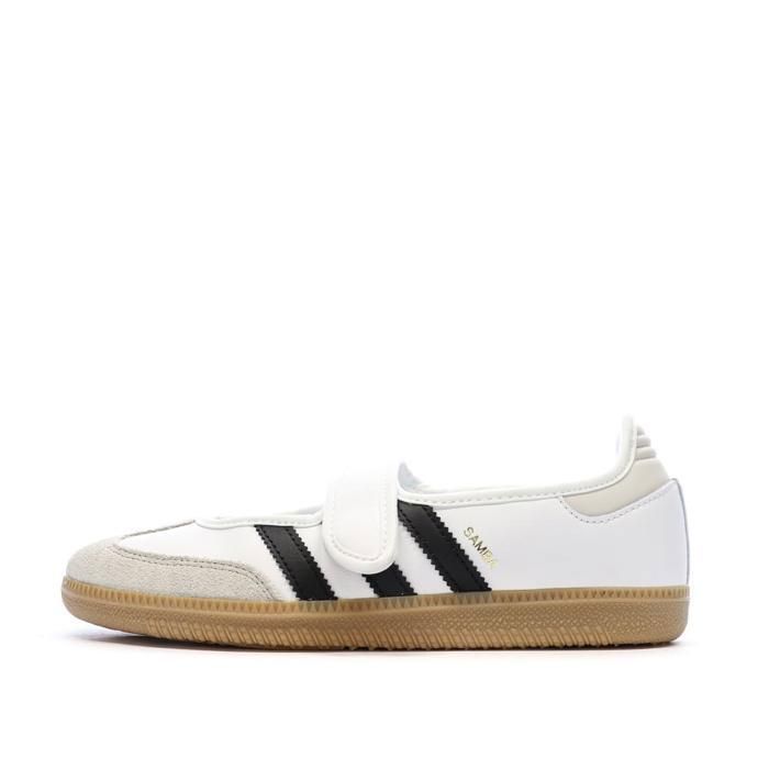SAMBA JANE Baskets Blanches/Noires Femme Adidas
