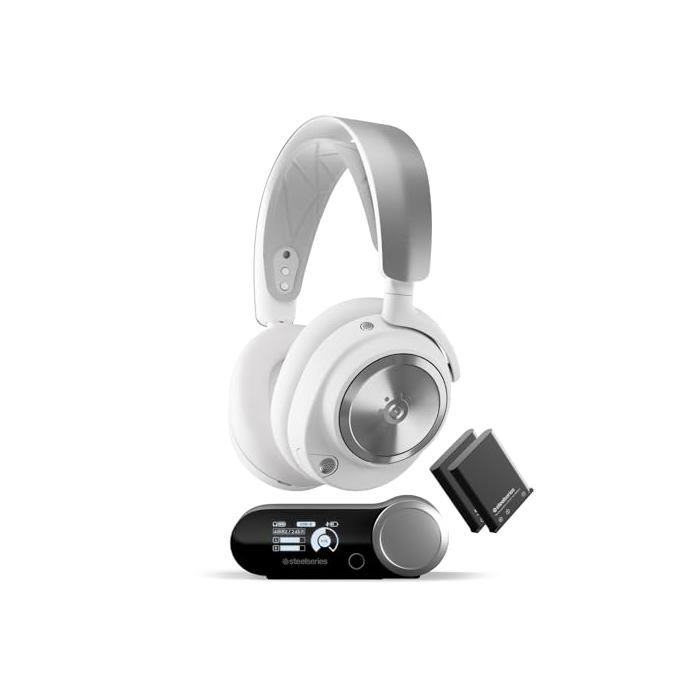 Casque gaming SteelSeries Arctis Nova Pro WL Sans fil - vue 3