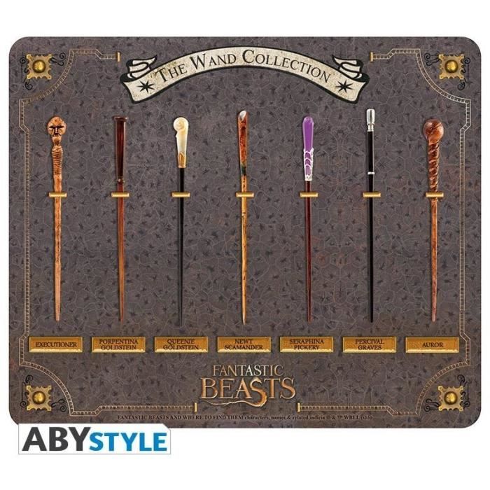Tapis De Souris Les Animaux Fantastiques Baguettes Magiques Achat Vente Tapis De Souris Tapis De Souris Fant Abyacc224 Cdiscount