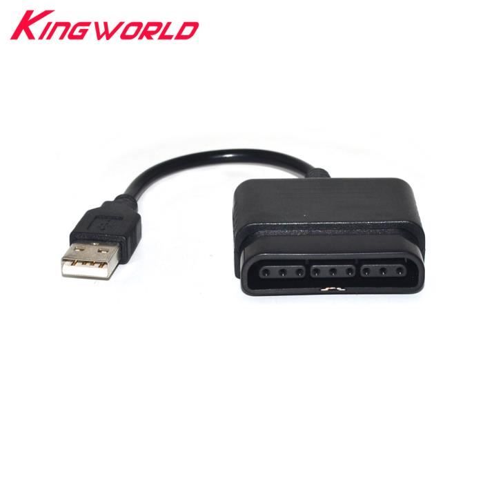 Adaptateur Convertisseur De Manette – PS2 Vers PS3 / PC USB – Neuf