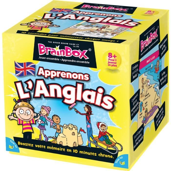 BRAINBOX Apprenons Anglais Jeu d