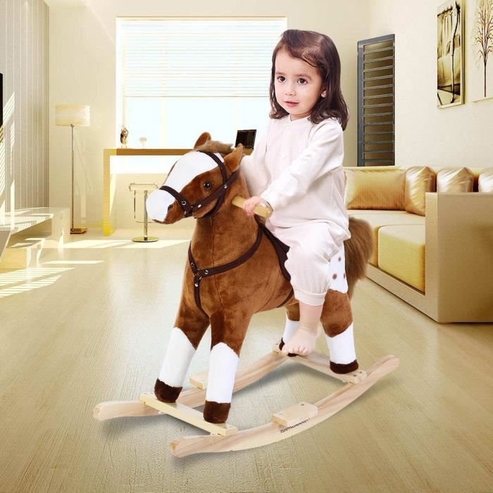 Beau Bebe Enfant Animal Cheval A Bascule Monter A Cheval Equilibre Exercer Peluche Douce Brun Cdiscount Maison Beau Bebe Enfant Animal Cheval A Bascule Monter A Cheval Equilibre Exercer Peluche Douce Brun Cdiscount Maison