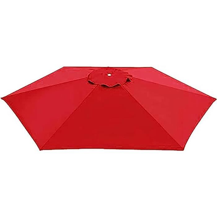 SMLJFO Housse De Rechange Pour Parasol à 6 Baleines - 3 M