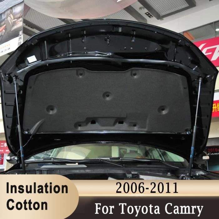 Coussin d'isolation de capot moteur avant pour Toyota Camry, coton de chaleur sonore, housse de polymères ins