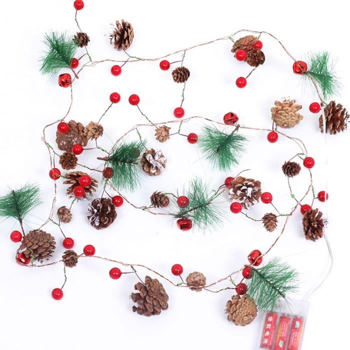 10 Guirlandes Sapin De Noël – 2 Mètres – Effet Tinsel Brillant – Déco Arbre, Fenêtre, Mur
