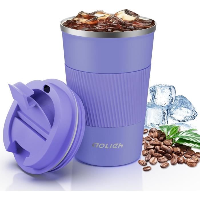 Gobelet Fin Personnalisé Avec Couvercle Et Paille – Tasse à Café