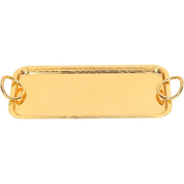 Plateau De Service Rectangulaire 40x30cm - Incassable Avec Poignées, Pour Salon/bar