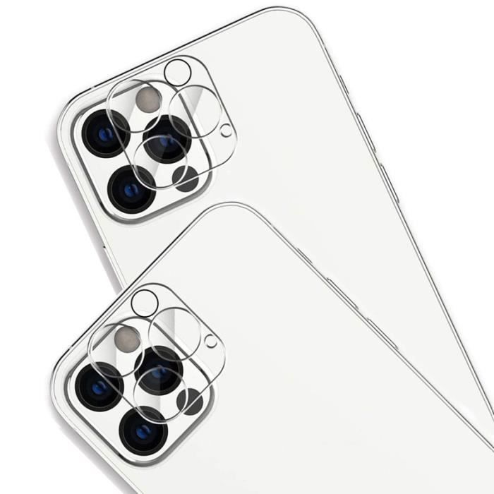 Protection Verre Trempé Pour Objectif Appareil Photo IPhone 11 12 13 14 - Film Transparent
