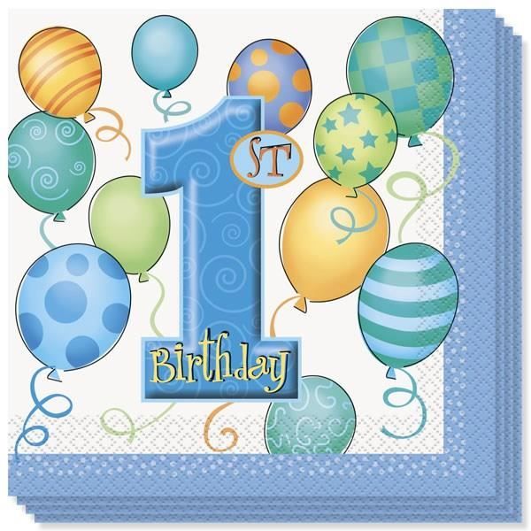 Anniversaire 1 An Bebe Garcon Nappe En Plastique Vendu A L Unite Dimension Hauteur 137 Cm Largeur 213 Cm Matiere Cdiscount Maison