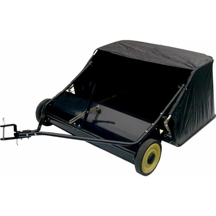 balai tracte ramasseur d herbes ama cdiscount jardin