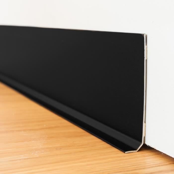 99deco Plinthe Pvc Lot De 10 Noire Noir Achat Vente