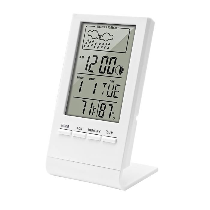 Thermomètre hygromètre digital de précision avec sonde pour la