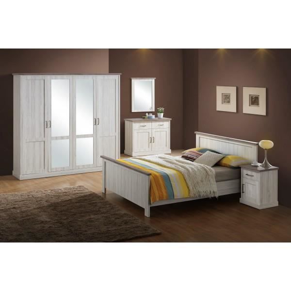 Chambre Adulte Complete Contemporaine Bella 140 X 200 Cm Achat