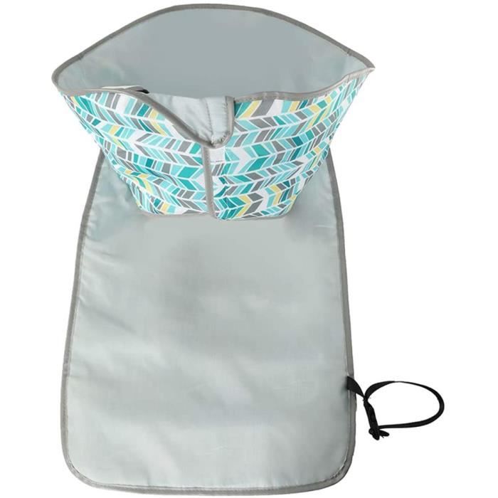 Lot De 3 Matelas à Langer Imperméables Portables Lavables Réutilisables Pour Voyage 69,8 X 96 Cm