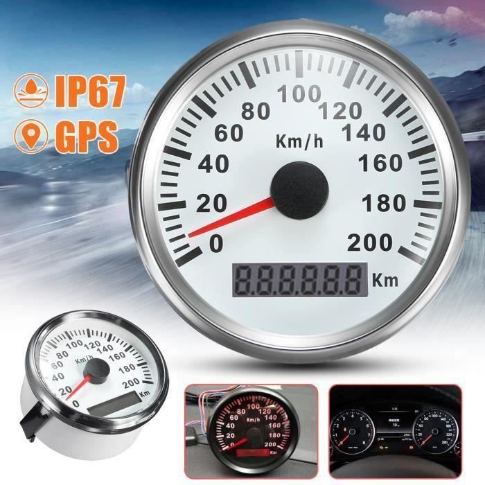 Etanche Voiture Gps Compteur De Vitesse 200km H Jauge Digital