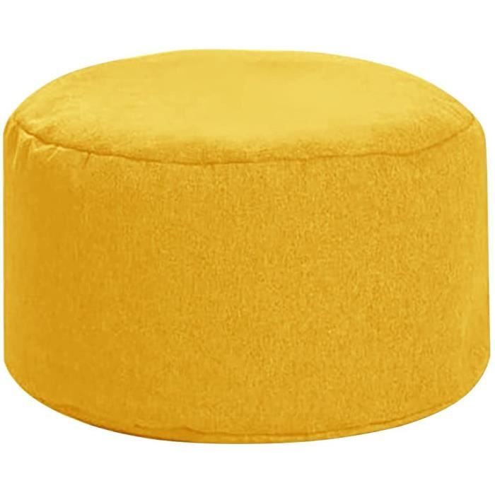 Coton et lin Pouf Poire de canapé paresseux Pouf de Salon Coussin de Pied Grande Fauteuil de Salon pour Intérieur et
