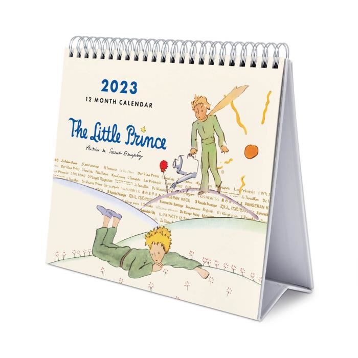 Calendrier 2024 Le Petit Prince 30 cm - Fournitures papeterie