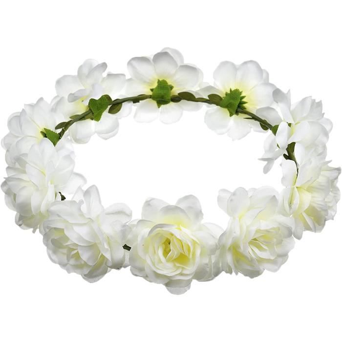 Couronne de fleurs : Deguise-toi, achat de Accessoires