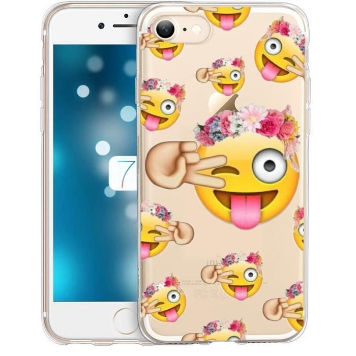 coque iphone 7 smiley