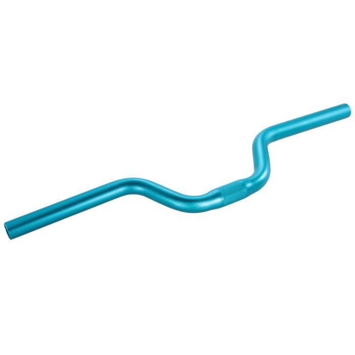 Guidon VTT Alliage Aluminium 25,4*520 Mm - Barre De Montée Pliée, Forme Hirondelle - Pour Vélo Route Et VTT