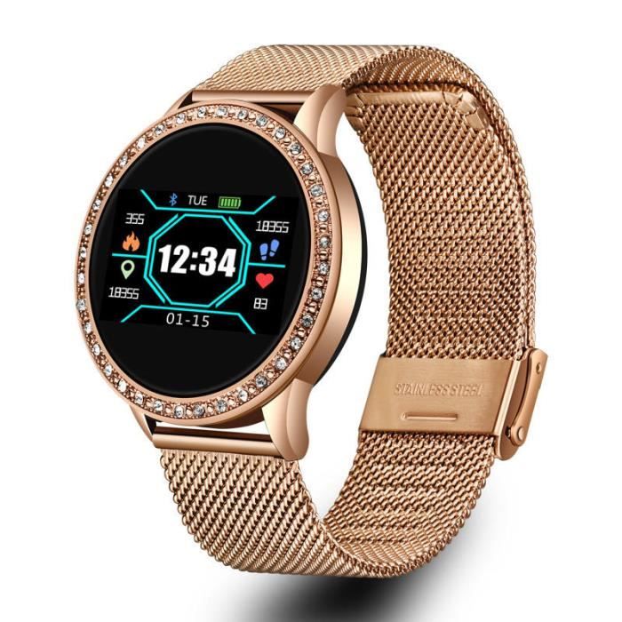 Montre hot sale connectée diamont