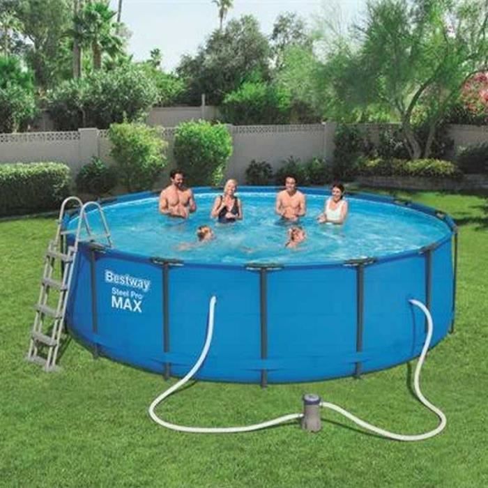Piscine Tubulaire Bestway 4 57m X 1 22m Filtre Cartouche Achat Vente Piscine Piscine Tubulaire Ronde Be Cdiscount