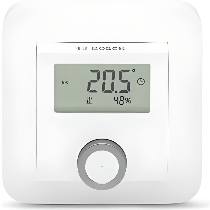 BOSCH Thermostat d'ambiance Blanc (avec piles) - Cdiscount Bricolage