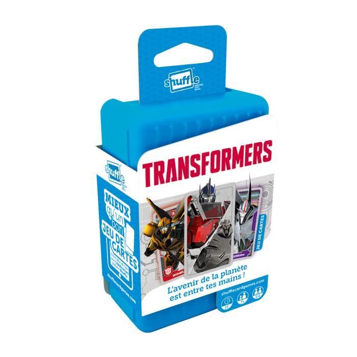 Jeu de cartes Shuffle Transformers Cdiscount Jeux Jouets