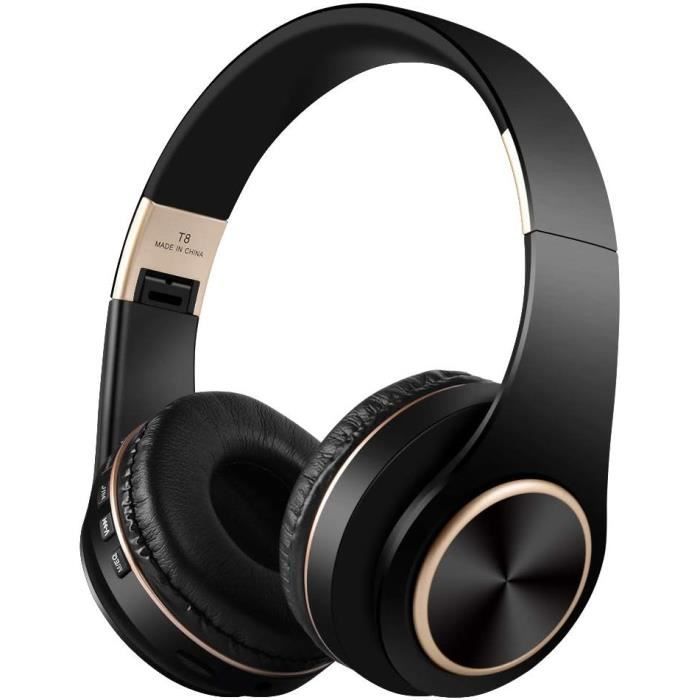 Casque Bluetooth Sans Fil Multifonctionnel Bluetooth Connecté Casque ...