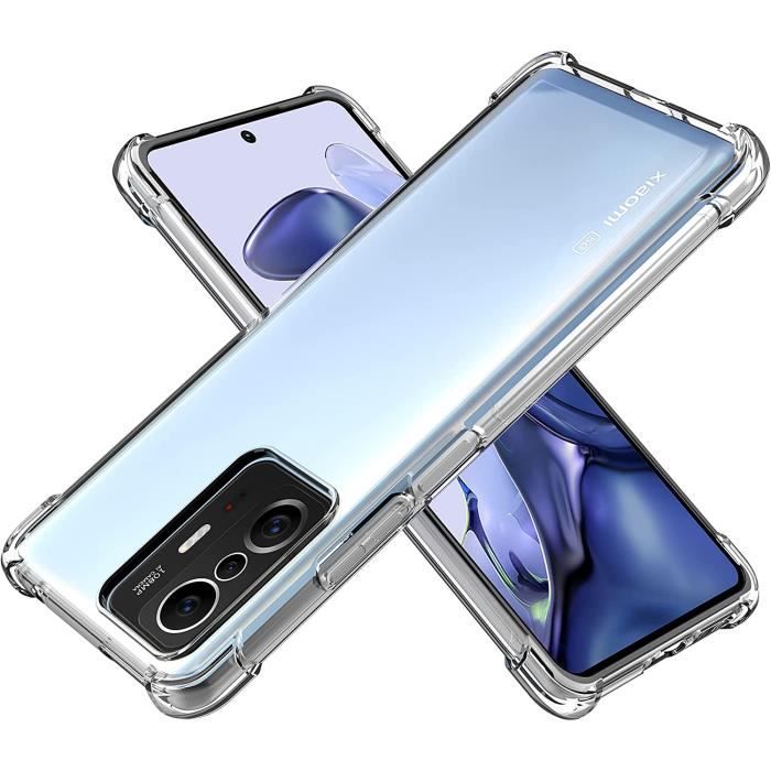 Weideworld Cover Trasparente Ultra Sottile Per Xiaomi 11T / 11T Pro 5G + 3 Pellicole Vetro Temperato: Custodia In TPU Morbido Antiurto, Silicone