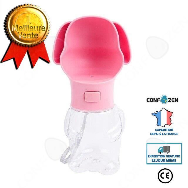 Comparer les prix de CONFO Portable Bouteille eau Pour Animaux de compagnie Chat Chien En Plein Air Voyage Potable Gamelle Chiot Automatique