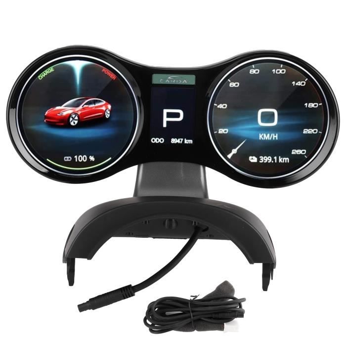 Tableau De Bord Affichage LCD Compteur Vitesse Pour Audi A3 A4 A6 S4 B5 - Écran Instruments